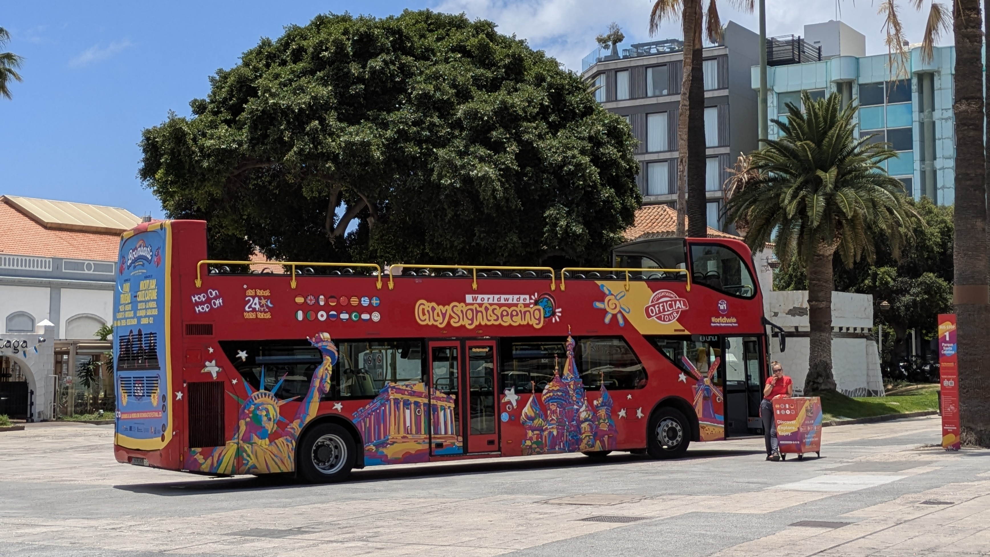 hop on hop off bus las palmas de gran canaria